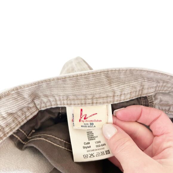 Citizens of Humanity Ingrid Low Waist Flair Corduroy Pants Sz 30 - Picture 4 of 7